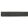 Monacor RCP-8702U (19″) rack panel 2U, black