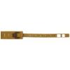 Akmuz PES-17 leather guitar strap, light brown