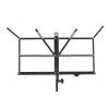 K&M 11100 Butterfly music stand, foldable, black