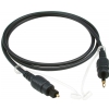 Klotz FOPTM01 robust cable with TOSLINK and optical mini jack, 1m