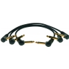 Klotz PP-AJJ0090 unbalanced entry level patch cable with angled jacks