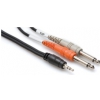 Hosa CMP-153 kabel breakout TRS 3.5 - 2 x TS 6.35, 0.91m