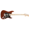 Fender Deluxe Roadhouse Stratocaster Maple Fingerboard, Classic Copper electric guitar