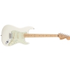 Fender Deluxe Roadhouse Stratocaster Maple Fingerboard, Olympic White electric guitar