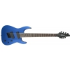 Jackson X Series Soloist Arch Top SLAT7 MS, Dark Rosewood Fingerboard, Multi-Scale, Metallic Blue electric guitar