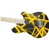 EVH Wolfgang Special Striped, Maple Fingerboard, Black and Yellow electric guitar