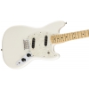 Fender Mustang, Maple Fingerboard, Olympic White electric guitar