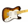 Fender Vintage Modified ′72 Telecaster Thinline, Maple Fingerboard, 3-Color Sunburst electric guitar