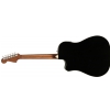 Fender Redondo Player Walnut Fingerboard, Jetty Black electric acoustic guitar