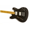 Fender Starcaster Maple Fingerboard, Black electric guitar