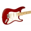 Fender Standard Stratocaster Maple Fingerboard, Candy Apple Red electric guitar