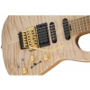 Jackson USA Signature Phil Collen PC1 Satin Stain, Caramelized Flame Maple Fingerboard, Satin Au Natural electric guitar