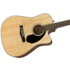 Fender CD 60SCE Natural electric acoustic guitar