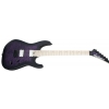 Jackson Pro Series Dinky DK2QM HT, Maple Fingerboard, Transparent Purple Burst electric guitar