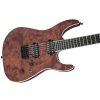 Jackson Pro Series Soloist SL2P HT MAH, Mahogany Body with Poplar Burl Top, Ebony Fingerboard, Carmel Burl electric guitar