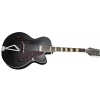 Gretsch G100BKCE Synchromatic Archtop Cutaway Electric, Rosewood Fingerboard, Flat Black electric guitar