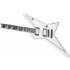 Jackson JS Series Signature Gus G. Star JS32, Rosewood Fingerboard, Satin White with Black Pinstripes electric guitar