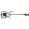 Charvel Warren DeMartini USA Signature Frenchie, Maple Fingerboard, Snow White with Frenchie Graphic electric guitar