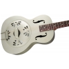 Gretsch G9201 Honey Dipper Round-Neck, Brass Body Biscuit Cone Resonator Guitar, Shed Roof Finish acoustic guitar