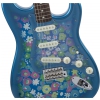 Fender MIJ Traditional ′60s Stratocaster Rosewood Fingerboard, Blue Flower electric guitar