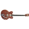 Gretsch G6609TFM Players Edition Broadkaster  Center Block Double-Cut with String-Thru Bigsby electric guitar