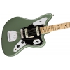 Fender American Pro Jaguar MN Antique Olive electric guitar