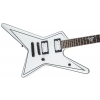 Jackson USA Signature Gus G. Star, Rosewood Fingerboard, Satin White with Black Pinstripes electric guitar