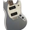 Fender Mustang 90, Pau Ferro Fingerboard, Silver electric guitar Fender Mustang 90, Pau Ferro Fingerboard, Silver electric guitar