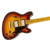 Fender Starcaster Maple Fingerboard, Aged Cherry Burst electric guitar