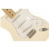 Fender Classic Series ′70s Stratocaster Maple Fingerboard, Olympic White electric guitar
