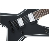 Jackson USA Signature Gus G. Star, Rosewood Fingerboard, Satin Black with White Pinstripes electric guitar