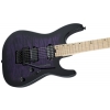 Charvel Pro-Mod DK24 HH FR M QM, Maple Fingerboard, Transparent Purple Burst electric guitar