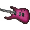 Jackson Pro Series Soloist SL2Q HT MAH, Ebony Fingerboard, Fuchsia Burst electric guitar