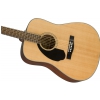 Fender CD 60S LH Natural acoustic guitar, left-handed