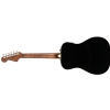 Fender Malibu Player Jetty Black electric acoustic guitar