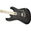 Charvel Pro-Mod San Dimas Style 1 HH FR M QM, Maple Fingerboard, Transparent Black Burst electric guitar
