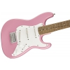 Fender Mini Strat Laurel Fingerboard, Pink electric guitar