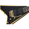 Jackson X Series Rhoads RRX24, Rosewood Fingerboard, Black with Yellow Bevels electric guitar
