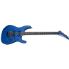 Jackson Pro Series Soloist SL2Q MAH, Ebony Fingerboard, Transparent Blue electric guitar
