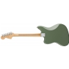 Fender American Pro Jaguar MN Antique Olive electric guitar