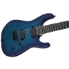 Jackson Pro Series Dinky DK7Q HT, Ebony Fingerboard, Chlorine Burst electric guitar