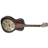 Gretsch G9241 Alligator Biscuit Round-Neck Resonator Guitar with Fishman Nashville Pickup acoustic guitar