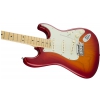Fender American Elite Stratocaster Maple Fingerboard, Aged Cherry Burst (Ash) electric guitar