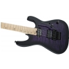 Charvel Pro-Mod DK24 HH FR M QM, Maple Fingerboard, Transparent Purple Burst electric guitar