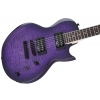 Jackson JS Series Monarkh SC JS22Q, Amaranth Fingerboard, Transparent Purple Burst electric guitar