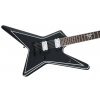 Jackson USA Signature Gus G. Star, Rosewood Fingerboard, Satin Black with White Pinstripes electric guitar