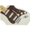 Fender American Elite Stratocaster HSS Shaw Bucker Maple Fingerboard, Olympic Pearl electric guitar
