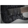 Jackson JS Series Dinky Arch Top JS32-8Q DKA HT, Rosewood Fingerboard, Transparent Black electric guitar
