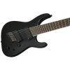 Jackson X Series Soloist Arch Top SLAT8 MS, Dark Rosewood Fingerboard, Multi-Scale, Gloss Black electric guitar