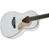 Gretsch G5021WPE Rancher Penguin Parlor Acoustic/Electric, Fishman Pickup System, White acoustic guitar